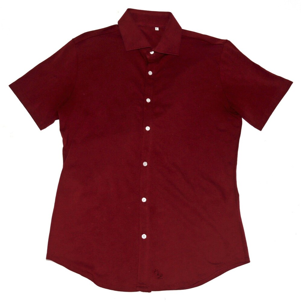 SOLD State & Liberty Performance Short Sleeve Button Up Stretch Shirt Size Large